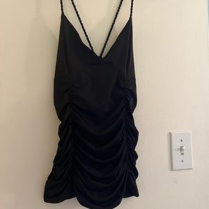Black tank top